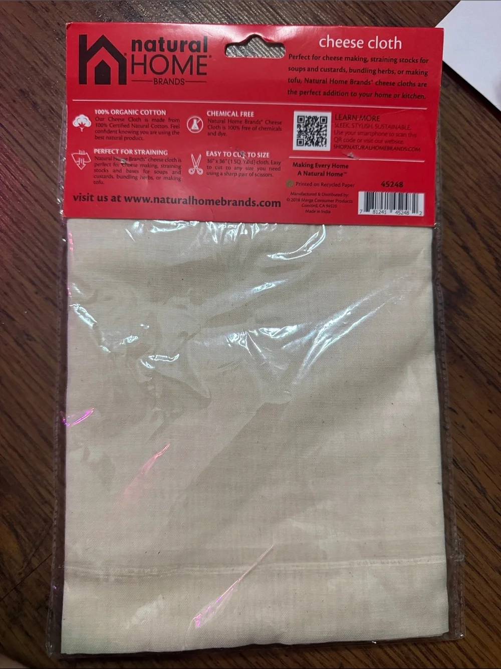 Organic Cotton Cheese Cloth - C1.RBk.M